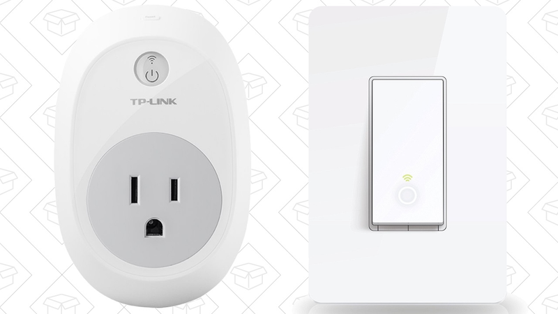 TP-Link Smart Plug, $24 | TP-Link Smart Wi-Fi Light Switch, $33